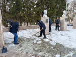 В Белинском районе проведена очередная санитарная пятница по благоустройству и санитарной очистке территорий населенных пунктов