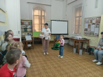 В детской библиотеке прошла тематическая неделя «Флаг России — великое знамя», посвящённая Дню Государственного флага Российской Федерации