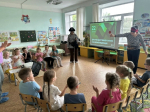 В детской библиотеке прошла тематическая неделя «Флаг России — великое знамя», посвящённая Дню Государственного флага Российской Федерации