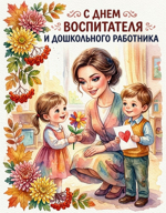 С Днём воспитателя и всех дошкольных работников!
