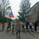 В селе Пушанино состоялся велопробег «В единстве – сила!»